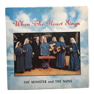 LP Vinyl THE MINISTER AND THE NUNS When The Heart Sings RARE FE 1003 W Autograph